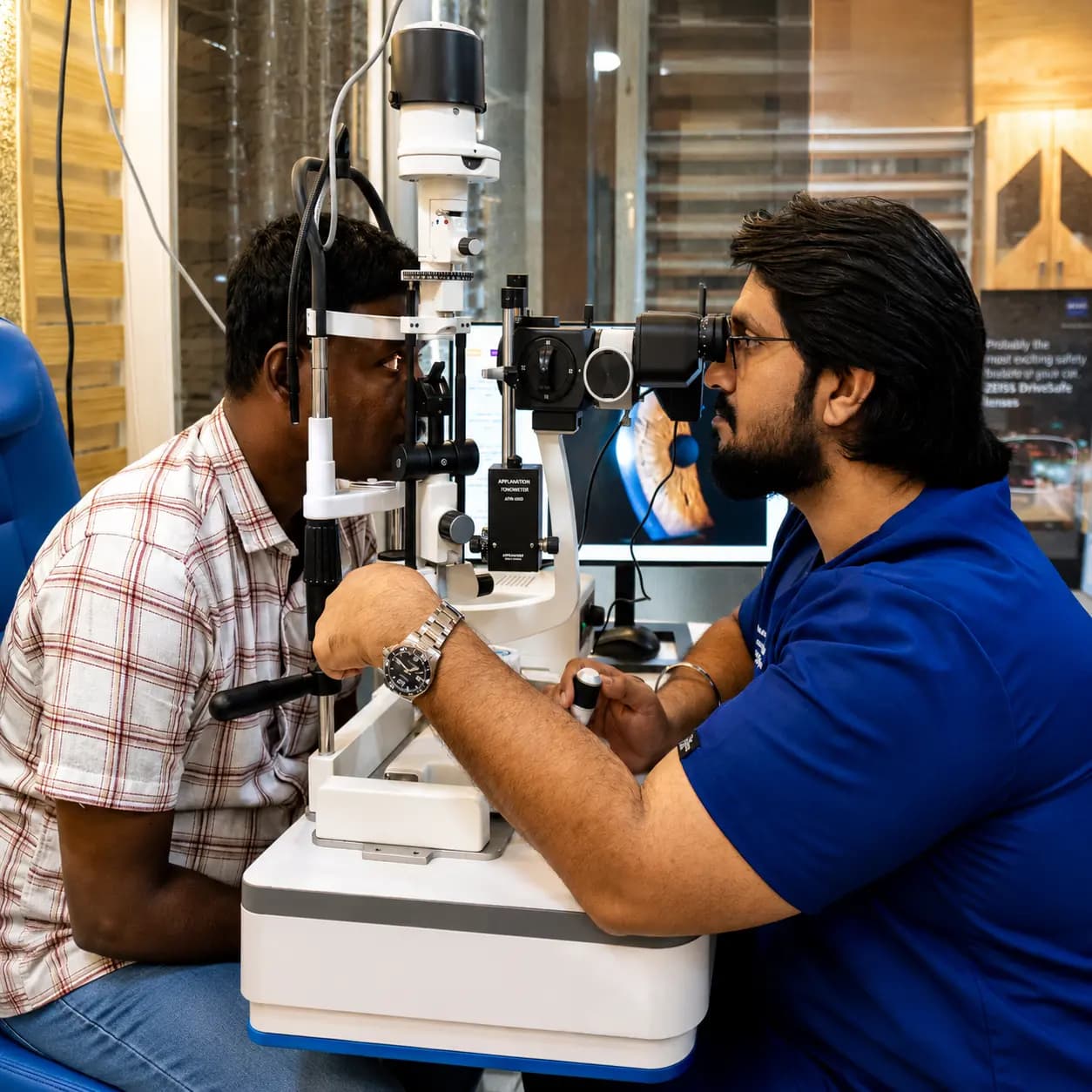 Glaucoma Diagnostics And Pressure Evaluation visual representing diagnostics support at Aryan Eye Care